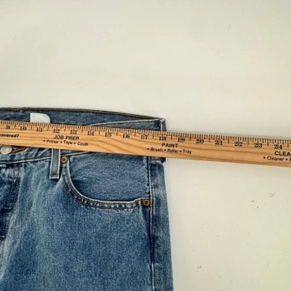 Levi's 501 Original Fit Jeans Mens‎ 36x30 Blue Straight Leg Button Fly Denim